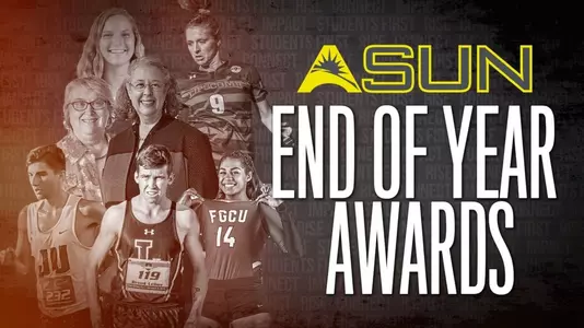 ASUN End of Year Award Graphic