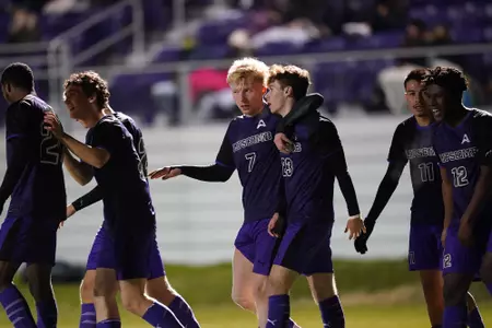 MSOC Team Celebrate Evansville