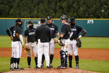 Baseball huddle