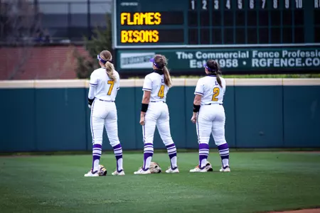 pregame outfield crew