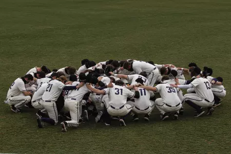 Lipscomb Baseball Huddle