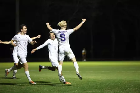 Luca Naumann Celebrating