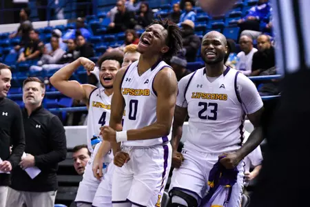 AJ McGinnis celebrating