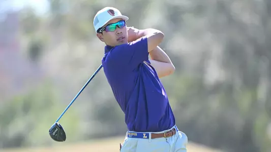 Jason Hong Swinging A Golf Club