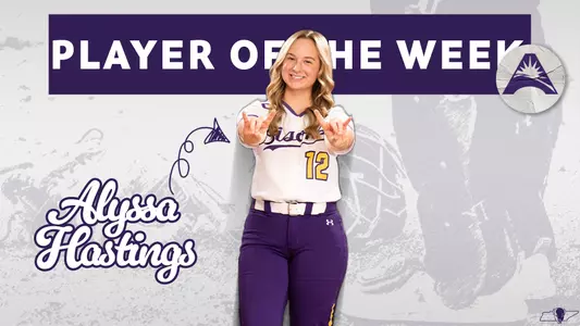 Alyssa Hastings ASUN POTW