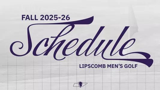 Men's Golf Schedule