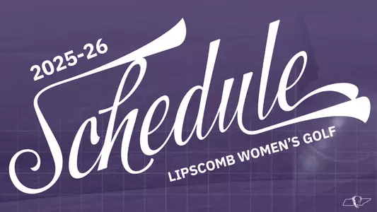 women's golf schedule