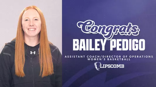 Bailey Pedigo has been promoted to Assistant Coach and Director of Operations