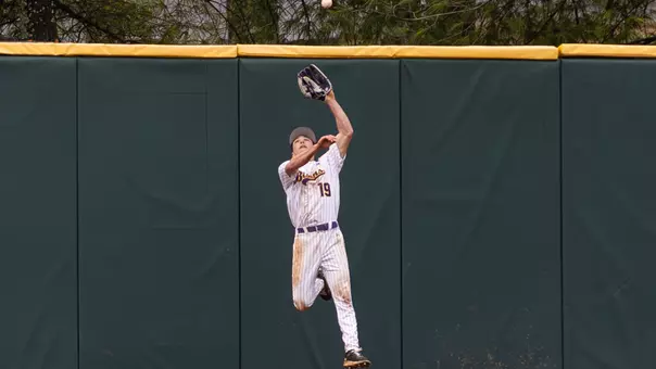 Hutson Miles making a catch in center filed