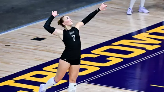 Anna Claire Brown serving