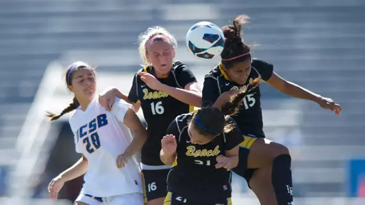 Women's Soccer Players #15 #16 #21 vs. UCSB