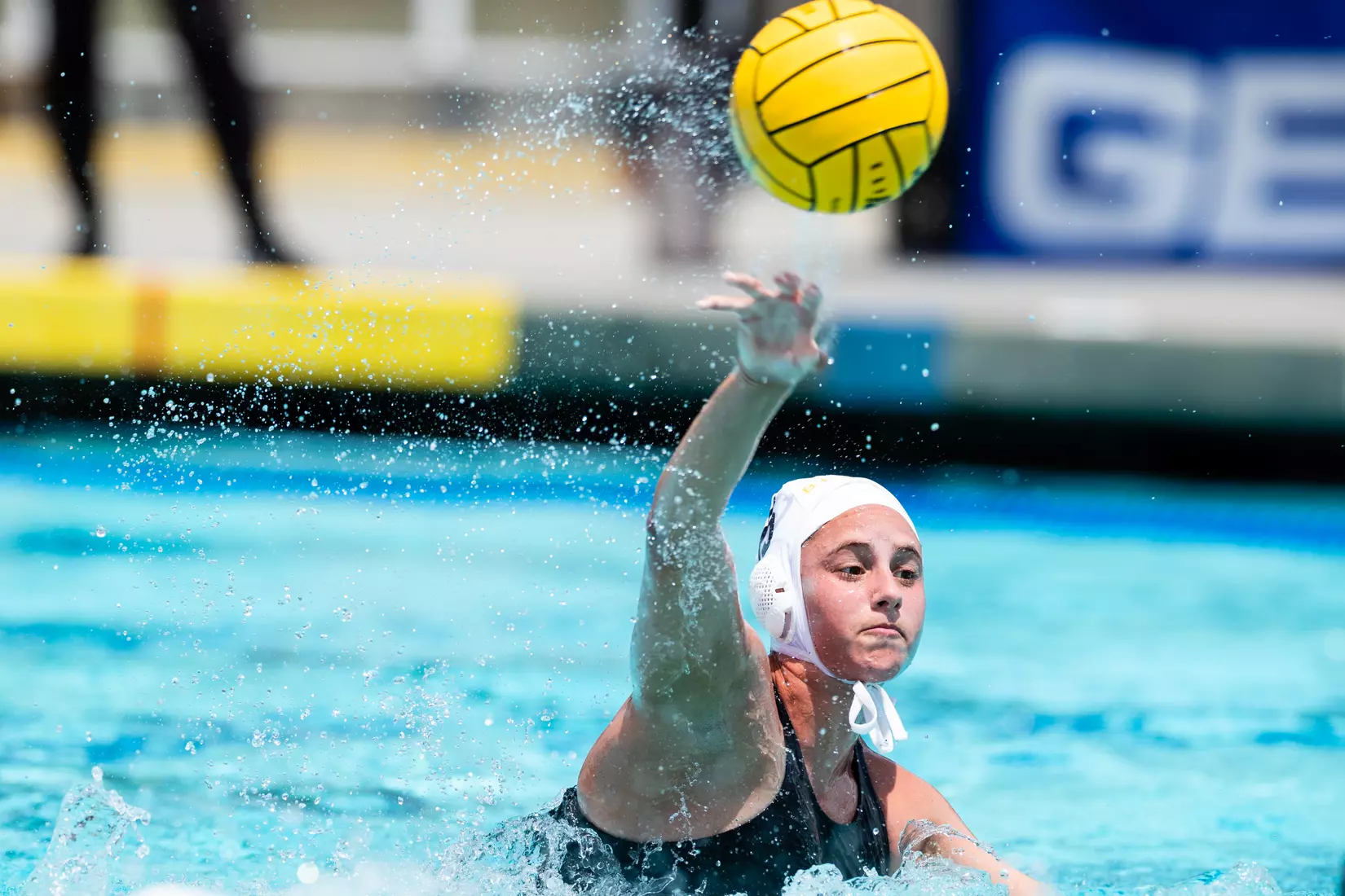 01 May 2021: Semifinal action of the Big West Womenâ??s Water Polo Championship held at UC San Diegoâ??s Canyonview Aquatics Center. (Credit: Derrick Tuskan/Big West)