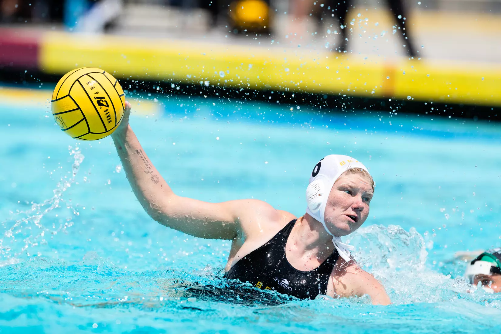 01 May 2021: Semifinal action of the Big West Womenâ??s Water Polo Championship held at UC San Diegoâ??s Canyonview Aquatics Center. (Credit: Derrick Tuskan/Big West)