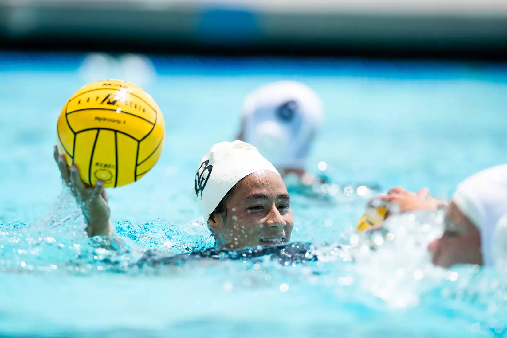 01 May 2021: Semifinal action of the Big West Womenâ??s Water Polo Championship held at UC San Diegoâ??s Canyonview Aquatics Center. (Credit: Derrick Tuskan/Big West)