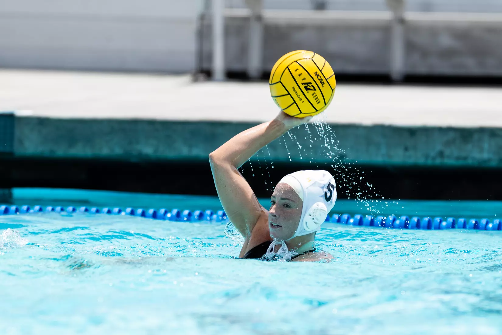 01 May 2021: Semifinal action of the Big West Womenâ??s Water Polo Championship held at UC San Diegoâ??s Canyonview Aquatics Center. (Credit: Derrick Tuskan/Big West)