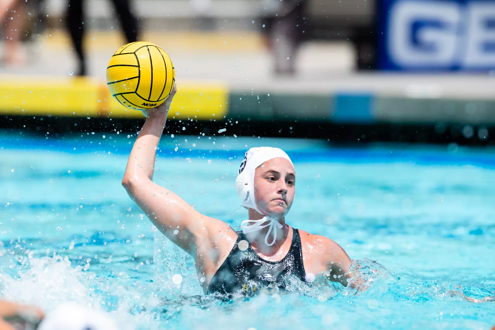 01 May 2021: Semifinal action of the Big West Womenâ??s Water Polo Championship held at UC San Diegoâ??s Canyonview Aquatics Center. (Credit: Derrick Tuskan/Big West)