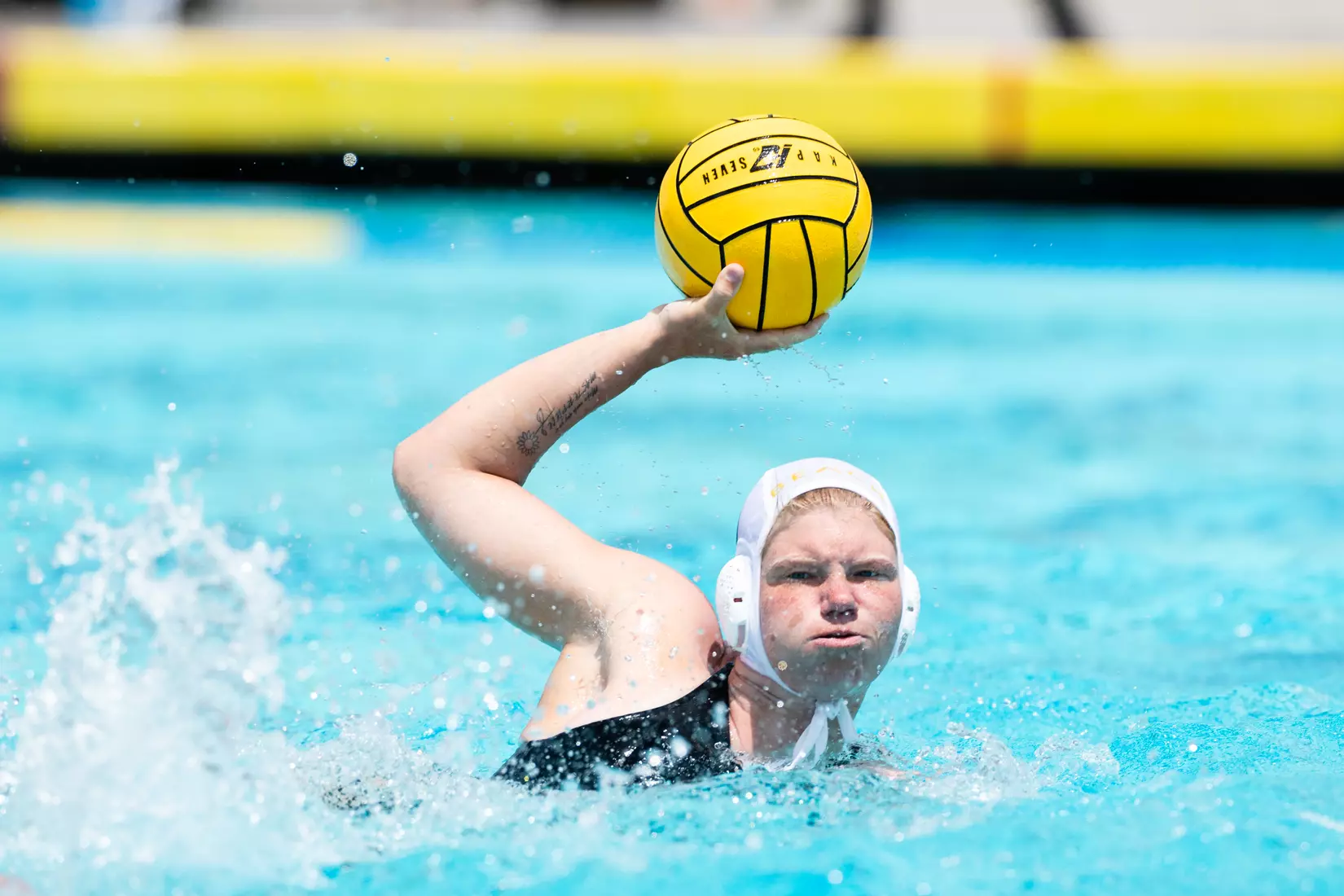 01 May 2021: Semifinal action of the Big West Womenâ??s Water Polo Championship held at UC San Diegoâ??s Canyonview Aquatics Center. (Credit: Derrick Tuskan/Big West)