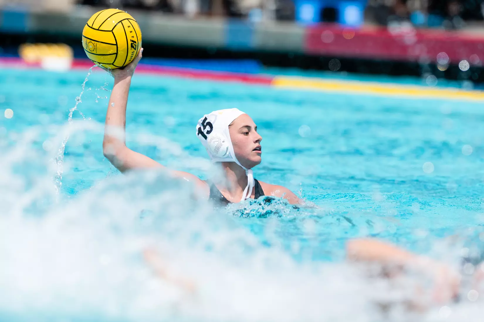 01 May 2021: Semifinal action of the Big West Womenâ??s Water Polo Championship held at UC San Diegoâ??s Canyonview Aquatics Center. (Credit: Derrick Tuskan/Big West)