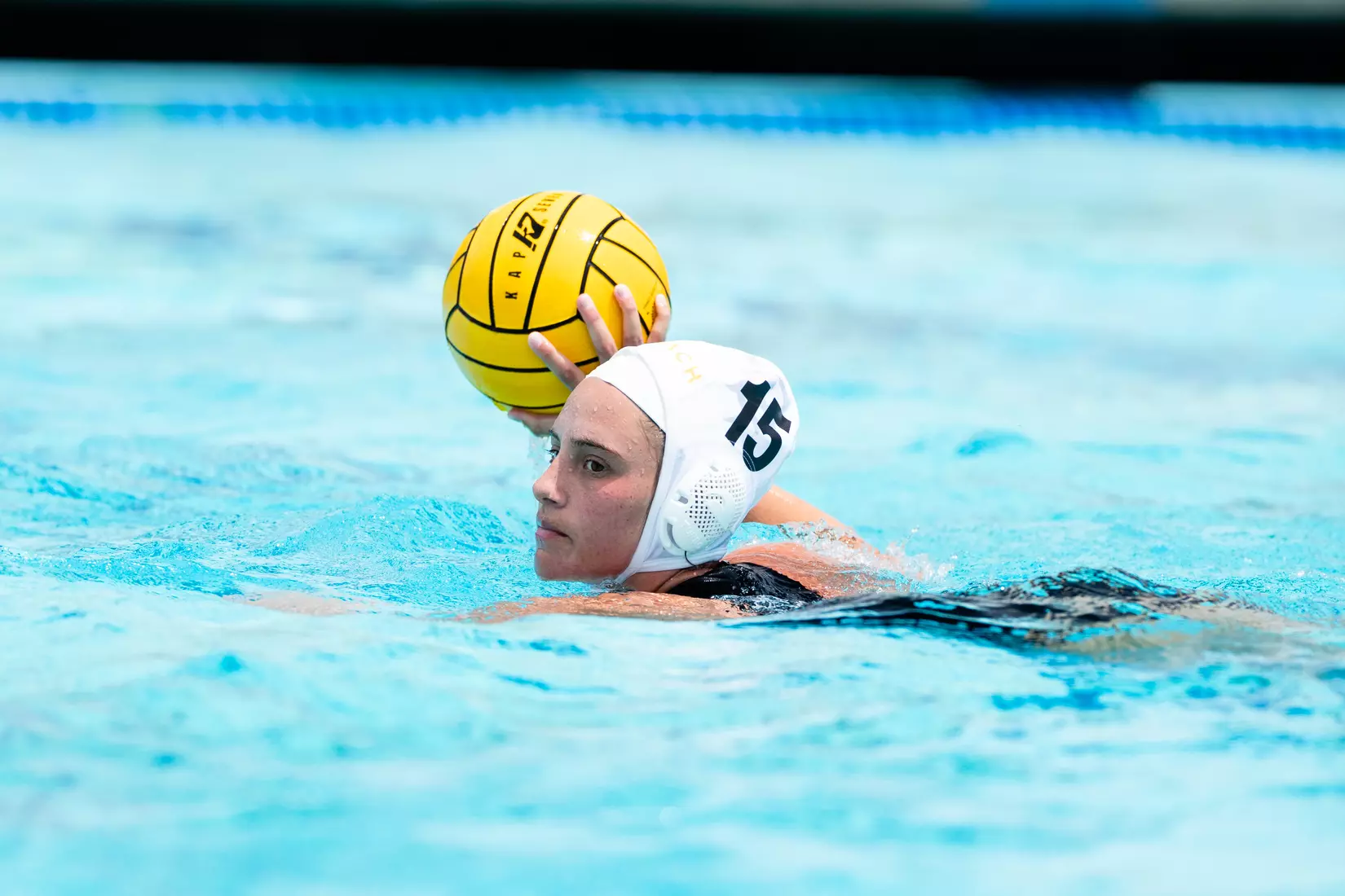 01 May 2021: Semifinal action of the Big West Womenâ??s Water Polo Championship held at UC San Diegoâ??s Canyonview Aquatics Center. (Credit: Derrick Tuskan/Big West)