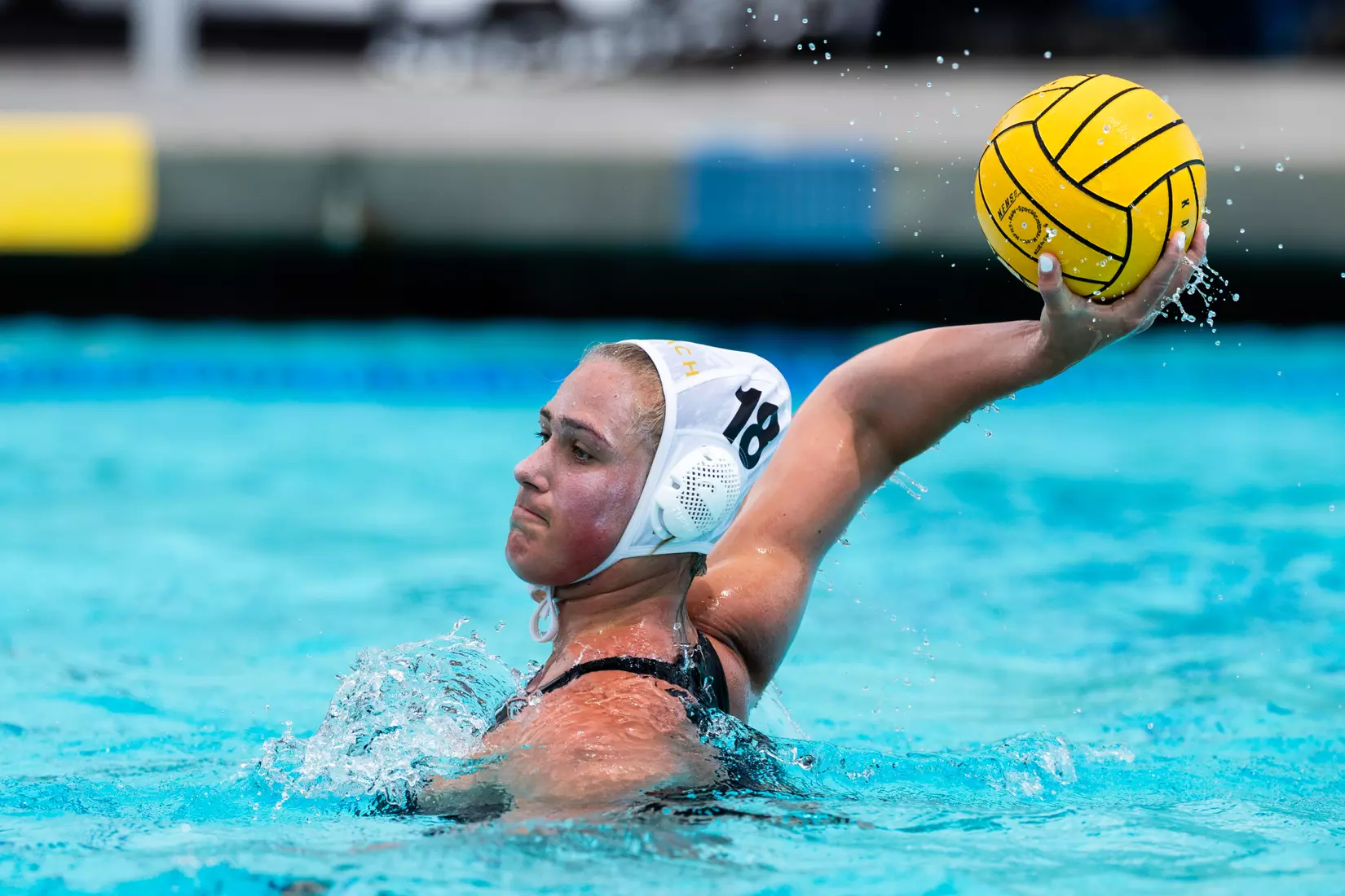 01 May 2021: Semifinal action of the Big West Womenâ??s Water Polo Championship held at UC San Diegoâ??s Canyonview Aquatics Center. (Credit: Derrick Tuskan/Big West)