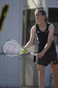 No. 64 Hannah Grady upset No. 19 Nadia Abdala 6-4, 6-0.