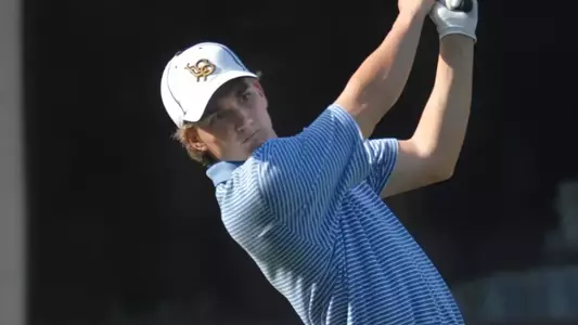 Junior Michael Drake leads The Beach after one round of play at the Wyoming Desert Intercollegiate.