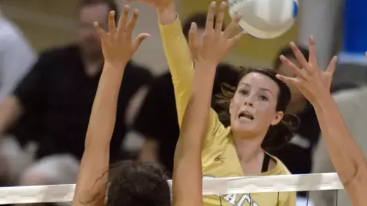 Caitlin Ledoux becomes the first 49er to be named Big West Freshman of the Year since Alexis Crimes.