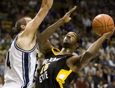 T.J. Robinson registered a double-double in a loss at Weber State. (File Photo)