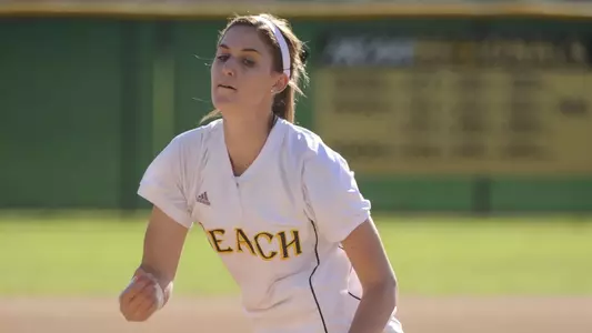 Freshman Brooke Turner broke her own school record with 16 strikeouts Wednesday.