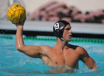 Ash Blythen scored two goals against Cal in the MPSF Tournament opener.