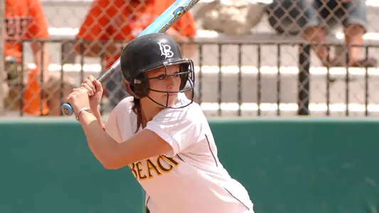 Jessica Beaver's two-run single in the second gave LBSU a 3-0 lead.