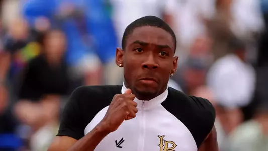 Brent Gray took first place in the 200m dash with a time of 20.94.