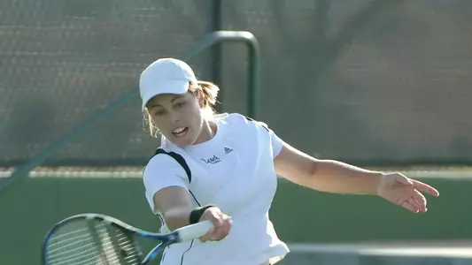 Stephanie Bengson won at both singles and doubles on Saturday