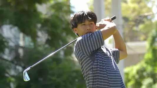 Issei Suenaga leads the field after two rounds