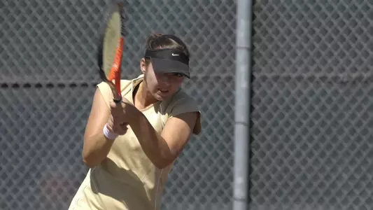 Freshman Deborah Armstrong is three wins away from 20 this year.