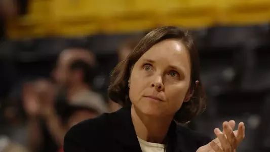 Head Coach Mary Hegarty and the 49er staff will open the Walter Pyramid to coaches on May 3.