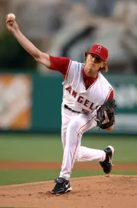 Jered Weaver could start opening day for the Angels (photo courtesy of the Angels)