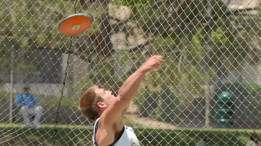 Robert Jennings is in the top three in the conference in two events.