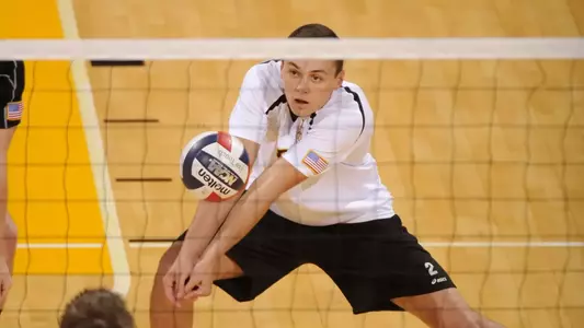 Paul Lotman had 12 kills, four aces and four digs in the win over Pacific.