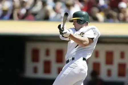 Bobby Crosby is a former first round pick from LBSU. (photo courtesy of A's)