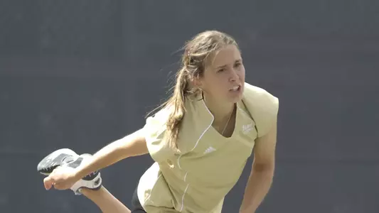 Hannah Grady is one of three singles players undefeated in Big West play.