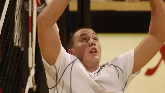 Senior Adam Schlesinger had six kills off the bench for the 49ers on Thursday evening.