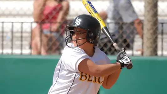 Ashley Weber's second-inning triple proved to be the difference Saturday.