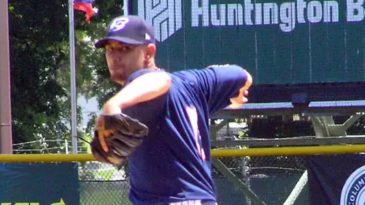 The 24 year old righthander spent three seasons in the minors. (photo courtesy of the Columbus Clippers)