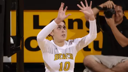 Senior Nicole Vargas returns as the starting setter for Long Beach State.