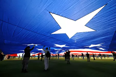 Matt Brown's photo of the event was picked by the NCAA for the Summer issue of Champion.