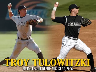 Troy Tulowitzki completed his second full season in the Majors in 2008. (photo courtesy of the Rockies)
