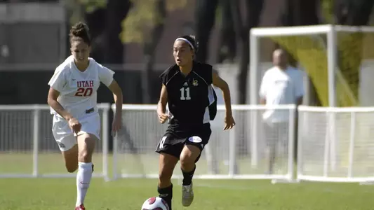 Mariko Strickland assisted on the 49ers second goal on Friday