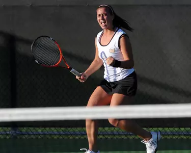Rachel Manasse and Jaklin Alawi advanced to the doubles finals Saturday.