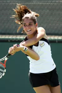 Anais Dallara advanced to the second day in both singles and doubles.